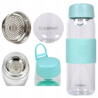 Fľaša Casno 600 ml odtiene zelenej